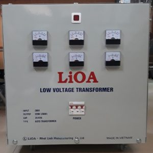 may bien ap lioa nhat linh 20kw 3 pha