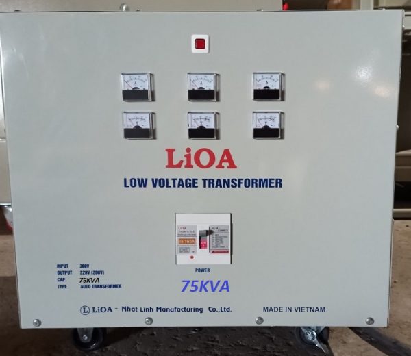 NÁY BIẾN ÁP 75KW 3 PHA 380V 220V 200V