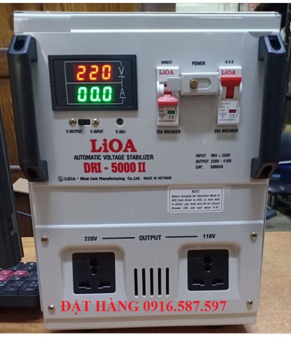 ổn áp lioa cho gia đình