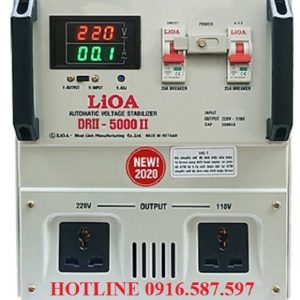 ổn áp lioa nhat linh 5kva mã drii 5000ii dải 50v-250v - hay gọi là lioa 5ky-5kw-5000w