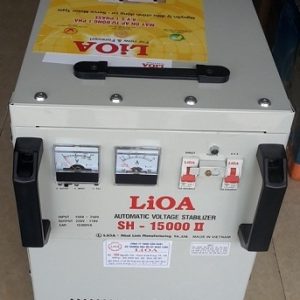 máy tự động ổn áp lioa 15kva 1 pha 220v 110v sh 15000