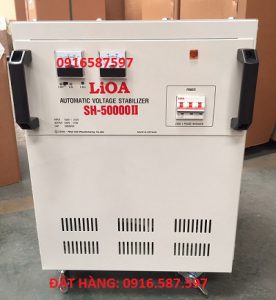 ổn áp lioa 50kw 1 pha sh 50000ii