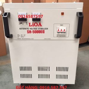 ổn áp lioa 50kw 1 pha sh 50000ii