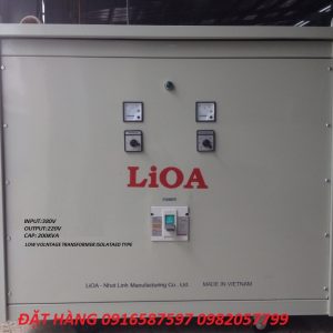 BIẾN ÁP 200KW 3 PHA VÀO 380V RA 220V