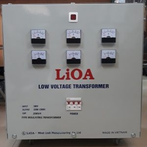 MÁY BIẾN ÁP 20KW 3 PHA 380V 220V 200V 3 PHA