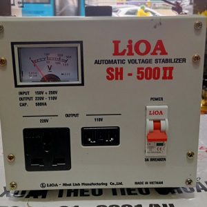 ổn áp lioa sh 500ii- báo giá lioa 500w, thông số catalogo lioa 500va, lioa 0,5kva