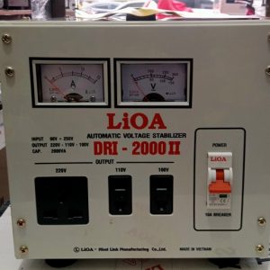 ổn áp lioa 2kva mã dri 2000ii 90v-250v- 2000w-2kw 1 pha điện ra 100v 110v 220v