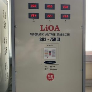 báo giá ổn áp 75kva| lioa sh3 75kii |on ap 75kw 3 pha dây đồng