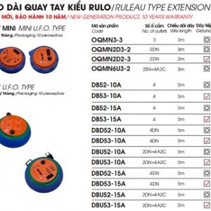 ổ cắm lioa rulo dia bay10a-15a