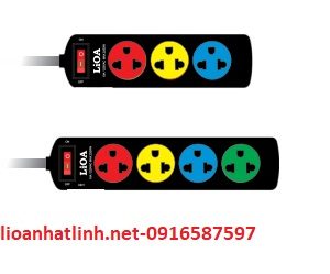 o cam dien lioa nhat linh loại 3 ổ 4 ổ loại giá rẻ nhất
