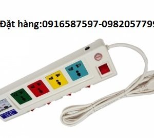 ổ cắm lioa thế hệ mới mẫu 4ofssv3-3 4 ổ 3 chấu