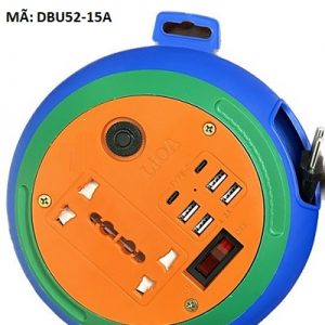 ổ cắm lioa rulo kiểu đĩa bay 10a-15a