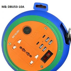 ổ cắm lioa rulo đĩa bay 10a-15a
