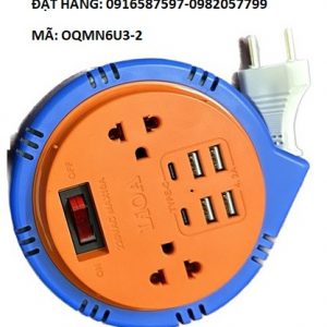 ổ cắm lioa rulo có ổ usb