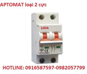aptomat tự động 2 cực