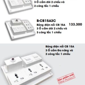 bảng giá bảng điện nổi lioa