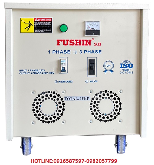 biến áp đổi nguồn 15hp