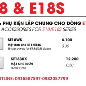 ổ cắm- phụ kiện dòng e18 và e18s