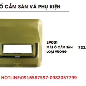 mặt ổ cắm âm sàn lioa