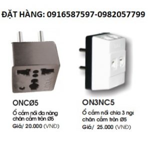 ổ cắm nối lioa onco5, on3nc5