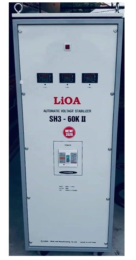 tư vấn ổn áp lioa 60kva 3 pha cho gia đình