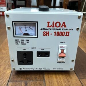 Ổn áp 1kVA với Input 150V-250V Output 110V, 220V