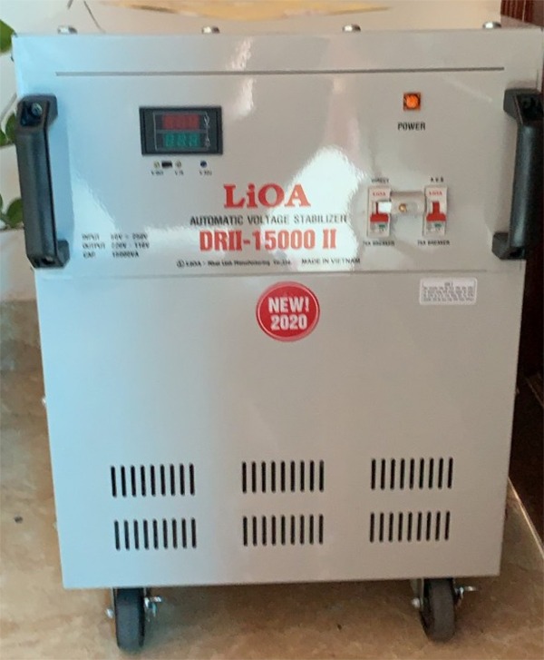 LIOA DRII-15000II là một trong những dòng sản phẩm ổn áp cao cấp