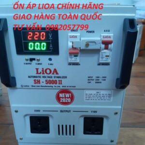 Ổn áp LIOA NHẬT LINH được thiết kế với công nghệ tiên tiến